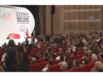 İstanbul Barosu Genel Kurulu’nda yumruklar konuştu