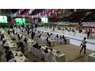 300 çift birden ’evet’ dedi