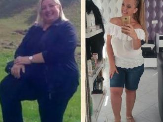 168 kilodan 44 kiloya düştü