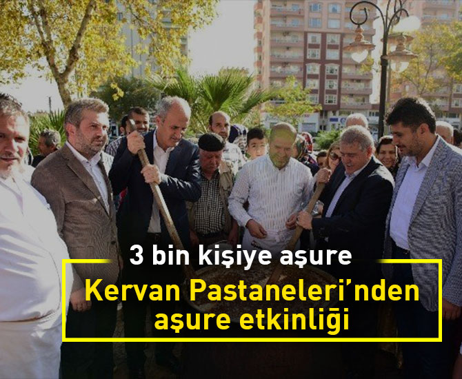 Kervan Pastaneleri’nden aşure etkinliği