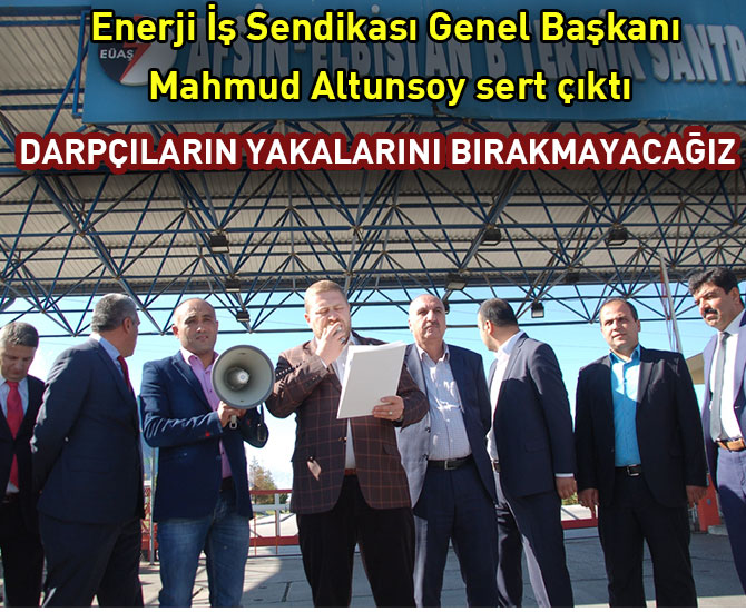 Altunsoy:"Darp edenlerin yakasını bırakmayacağız"