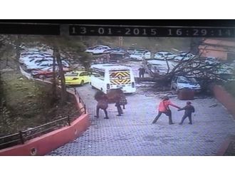 20 öğrenci faciadan döndü: O anlar kamerada