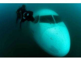 Dünyanın en büyük batık uçağı