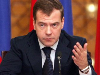 Medvedev’in katıldığı toplantıda patlama sesleri