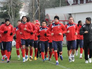 Samsunspor Kayserispor Maçının Hazırlıklarına Başladı