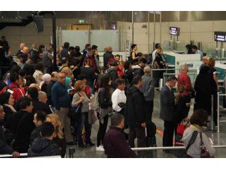 Atatürk Havalimanı’nda 29 Ekim yoğunluğu