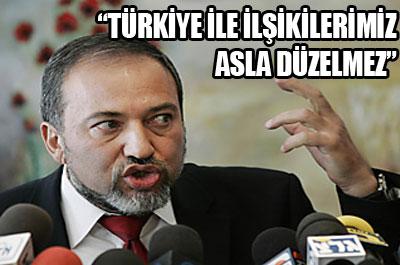 Liberman: İlişkilerimizin düzelmesi imkansız