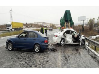 Bolu TEM Otoyolunda zincirleme kaza: 10 yaralı
