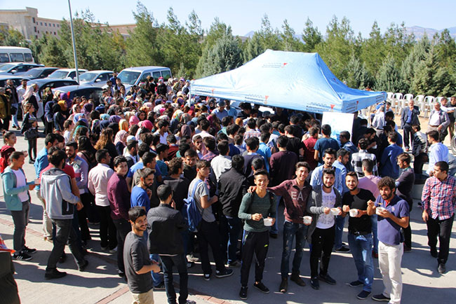 KSÜ Öğrenci Konseyinden Aşure İkramı