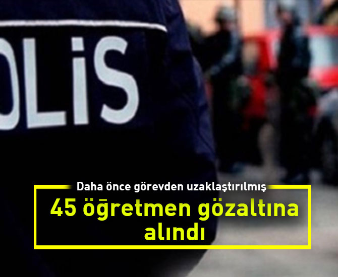 Kahramanmaraş'ta FETÖ/PDY operasyonu