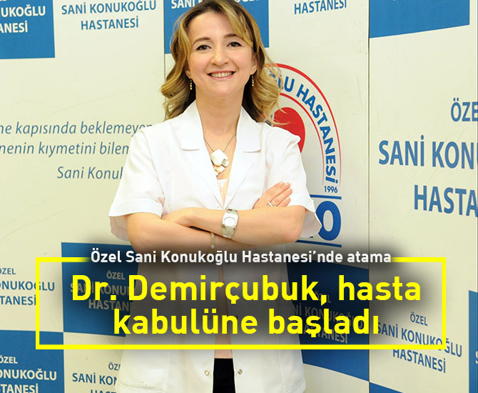 Dr. Demirçubuk, hasta kabulüne başladı