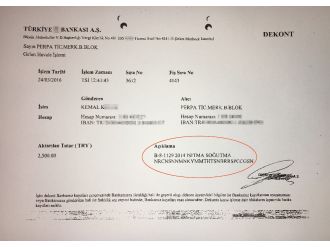 Banka havalesiyle kriptolu hakarete 2 yıl hapis istemi