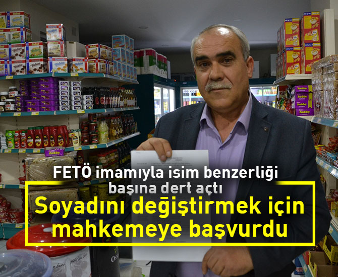 Adil Öksüz soyadını değiştirecek