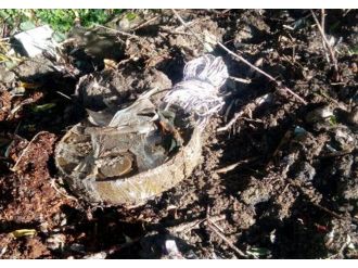 Okulun yakınına yerleştirilen mayın imha edildi