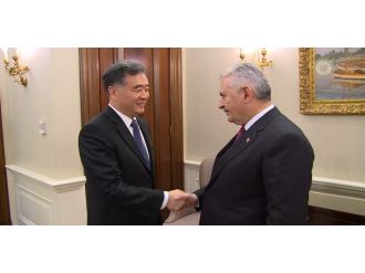 Binali Yıldırım Çin Başbakan Yardımcısı Yang’ı kabul etti
