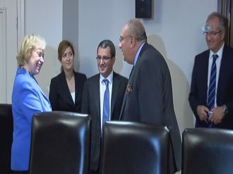 Alman Bakan’la görüştü