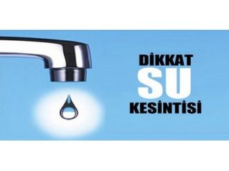 İstanbul’da su kesintisi