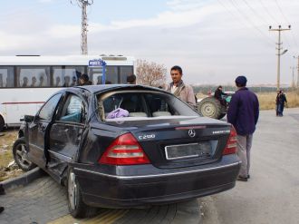 Ankara’da kaza: 4 yaralı