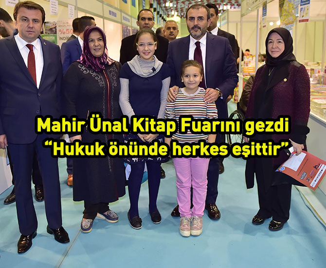 Milletvekili Ünal: “Hukuk önünde herkes eşittir”