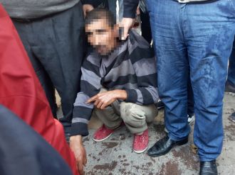 Hırsızlık zanlısını vatandaşlar yakaladı