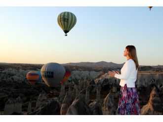 Kapadokya’da sonbahar güzelliği