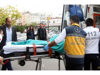 Su giderini temizlerken canından oluyordu