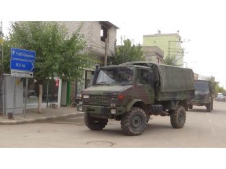 Sınıra sevkiyat sürüyor