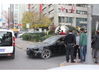 Sigorta şirketine kızan sürücü aracını yakmak istedi