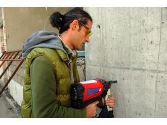 Binaların depreme dayanıklılığı ’çivi atıcı’ ile ölçülecek