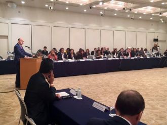 Bakan Müezzinoğlu Japonya’da FETÖ’yü anlattı