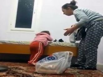 Kızını döven Özbek anneye 11 ay hapis