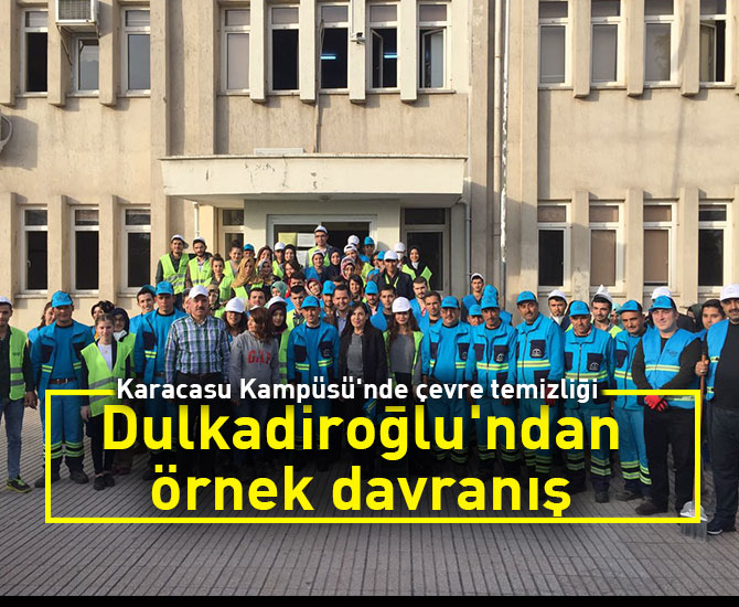 Dulkadiroğlu'ndan örnek davranış