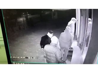 İnegölspor’a sopalı saldırı kamerada