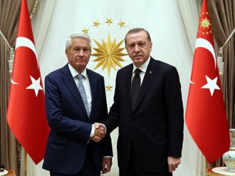 Erdoğan, Avrupa Konseyi Genel Sekreteri’ni kabul etti