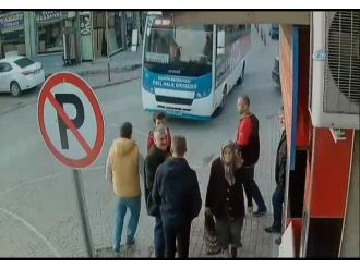 Facia teğet geçti: İşte o anlar