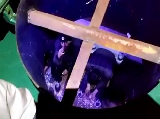 363 kaçak göçmenin yakalanma anı kamerada