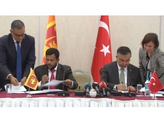 Sri Lanka ile Karma Ekonomik Mutabakat Zaptı imzalandı