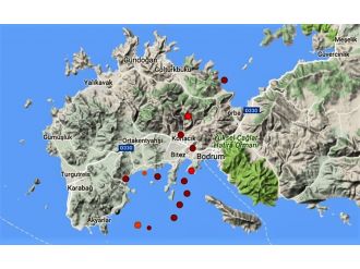 Muğla 16 saate 12 kez sallandı