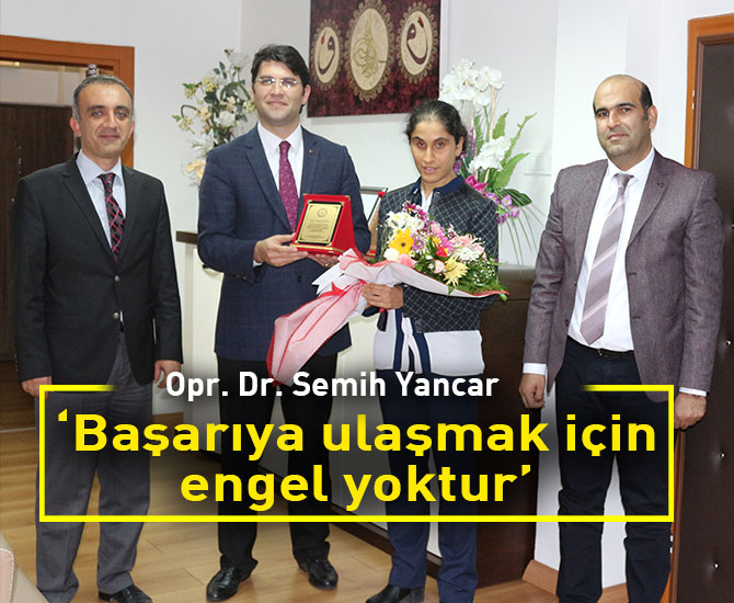 Başarıya ulaşmak için engel yoktur