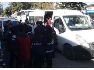 Dilenci operasyonunda 25 gözaltı