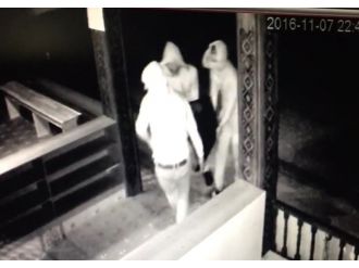 Tarihi camiden akılalmaz hırsızlık