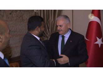 Yıldırım, Sri Lanka Ticaret Bakanı Bathuideen’i kabul etti