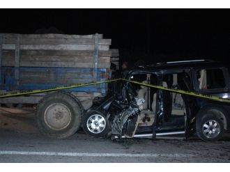 Düzce’de feci kaza: 1 ölü, 2 yaralı