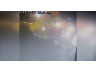 Kadın sürücü kamyonla faciaya davetiye çıkardı