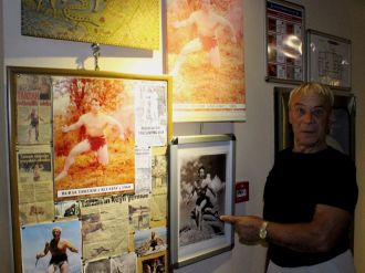 ’Bursalı Tarzan’ hayatının sergisini açtı