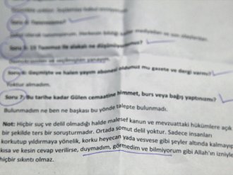FETÖ'den üyelerine "duymadım, görmedim, bilmiyorum" talimatı