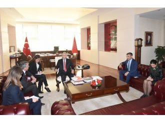 Kılıçdaroğlu Kanada Büyükelçisi ile görüştü