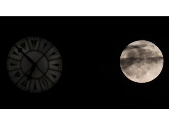 Süper Ay dünyada böyle görüntülendi