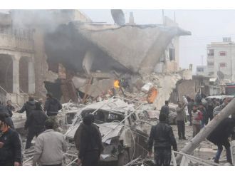 Suriye’de hastaneye hava saldırısı