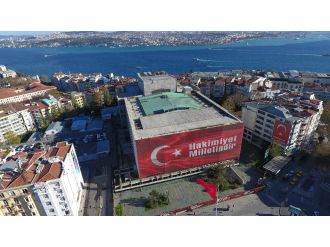 Atatürk Kültür Merkezi havadan görüntülendi